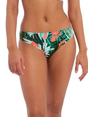 NEW Freya Honolua Bay Bikini Brief Swim Bottom 202670 Multi Botanical Print MUI